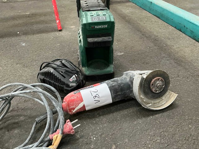 Flex l1001 haakse slijpmachine - afbeelding 1 van  2