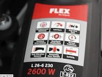 Flex l26-6 230 tk-s haakse slijper - afbeelding 7 van  8