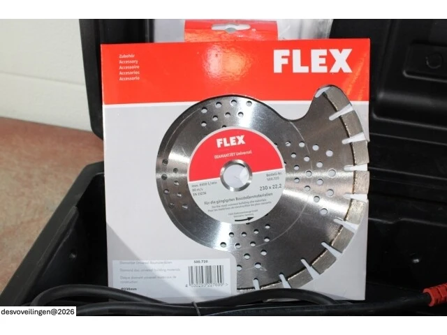 Flex l26-6 230 tk-s haakse slijper - afbeelding 8 van  8