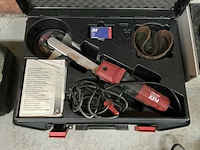 Flex lasnaad slijpmachine + finetune polijstmachine