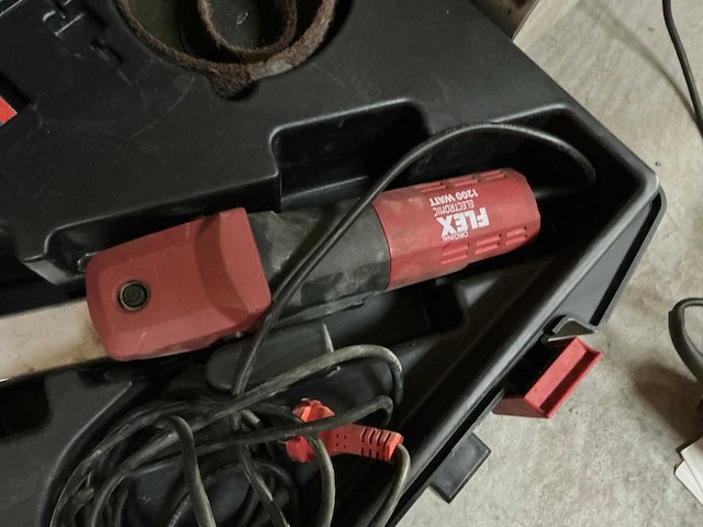 Flex lasnaad slijpmachine + finetune polijstmachine - afbeelding 4 van  10