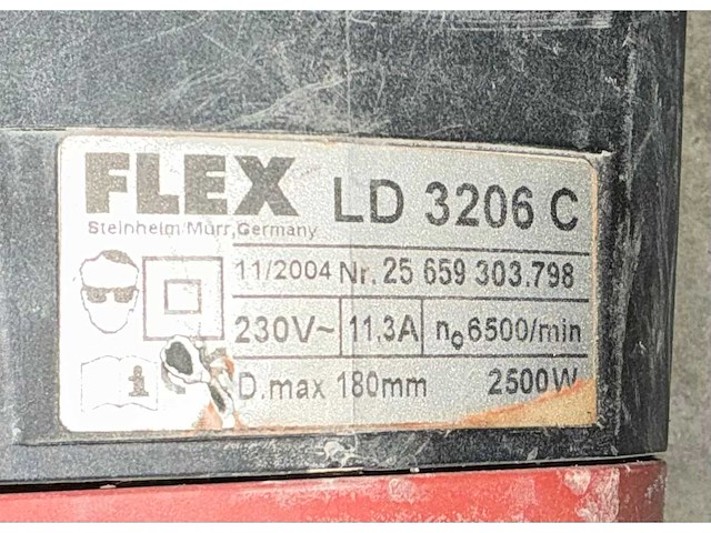 Flex ld 3206 c betonschuurmachine - afbeelding 3 van  3
