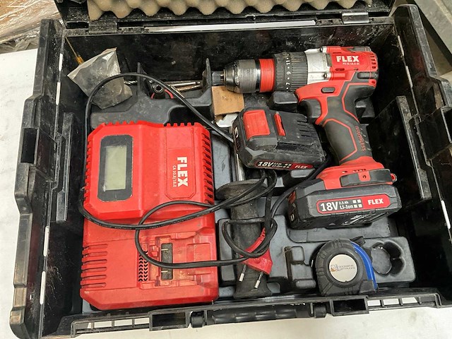Flex pd 2g18 schroefboormachine - afbeelding 1 van  7