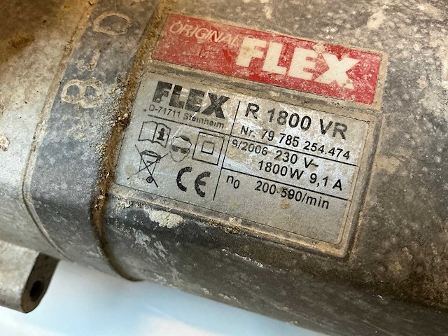 Flex r 1800 vr industriële menger - afbeelding 4 van  4