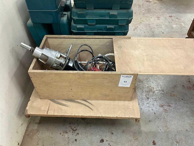 Flex r2000-160 mengmotor met vijzel - afbeelding 3 van  4