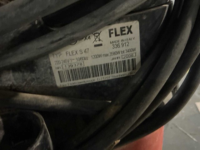Flex s 47 industriële stofzuiger - afbeelding 4 van  4