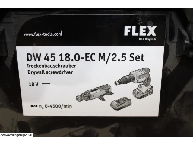 Flex set accu-schroefautomaat - afbeelding 3 van  4