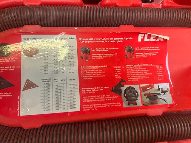 Flex wst 700 vv giraffe wand- en plafondschuurmachine - afbeelding 2 van  11