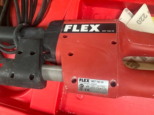 Flex wst 700 vv giraffe wand- en plafondschuurmachine - afbeelding 4 van  11