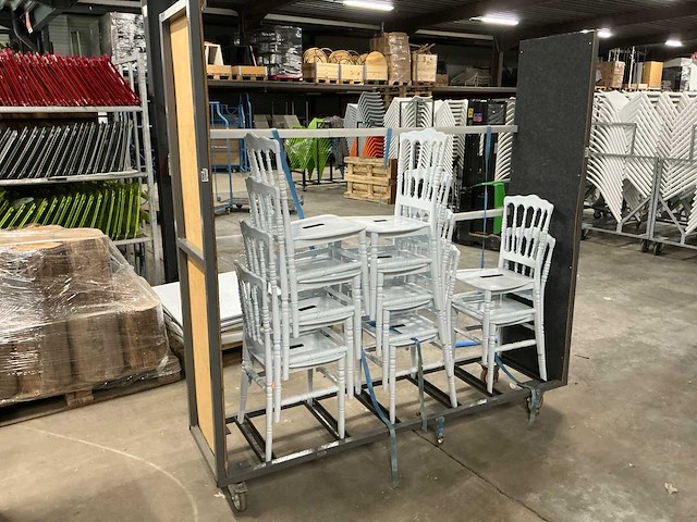 Flexfurn napoleon stapelbare stoel (10x) - afbeelding 5 van  5