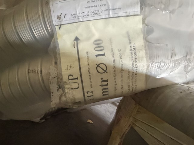Flexibele aluminium buis - afbeelding 2 van  2