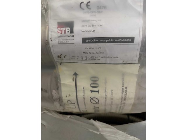 Flexibele aluminium buis - afbeelding 2 van  2