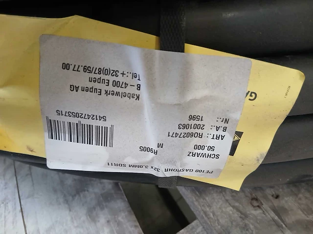 Flexibele instalatiebuizen en elektriciteitskabels - afbeelding 6 van  6