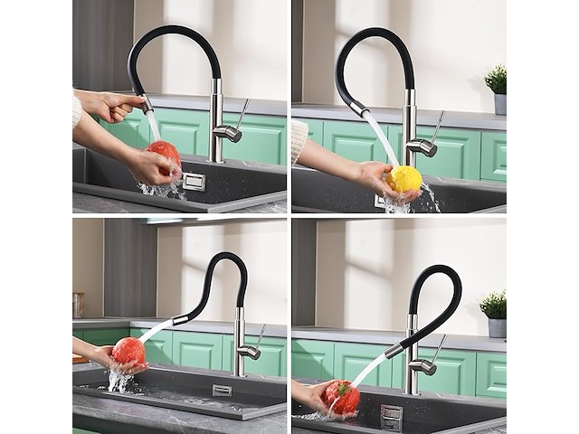 Flexibele keukenkraan - afbeelding 3 van  5