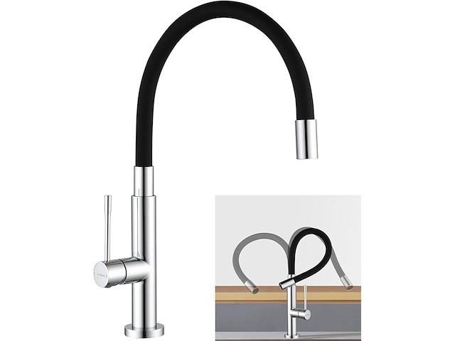 Flexibele keukenkraan - afbeelding 1 van  4