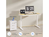 Flexispot elektrisch zit-sta bureau met lades - afbeelding 8 van  8