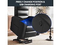 Flexispot xl3 liftstoel, massage- en verwarmingsfunctie - afbeelding 8 van  9