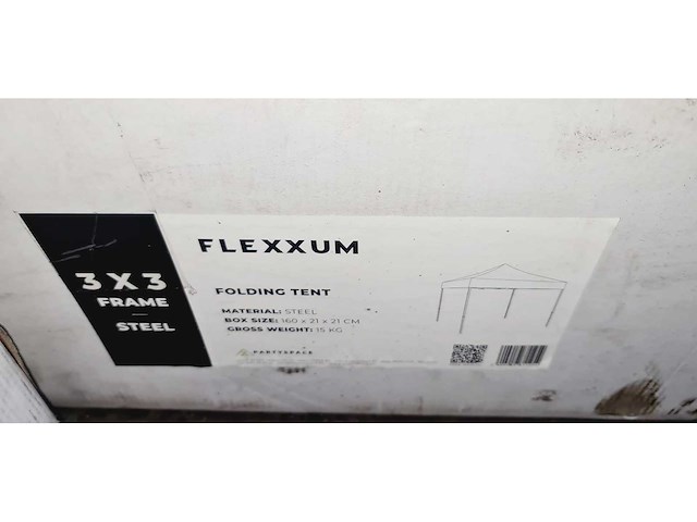 Flexum folding tent 3x3 - afbeelding 2 van  7