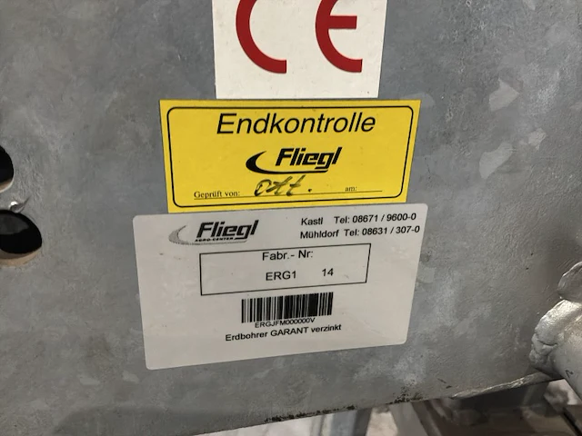 Fliegl erg 1 grondboor - afbeelding 3 van  11
