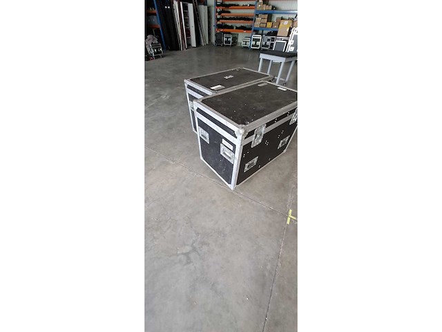Flightcase - - vliegtuigkoffers (2x) - afbeelding 1 van  3