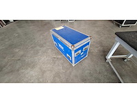 Flightcase - blauw - flightcase - afbeelding 1 van  4
