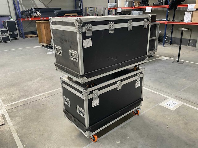 Flightcase (2x) - afbeelding 1 van  8