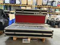 Flightcase leeg afm ± 147x57x27