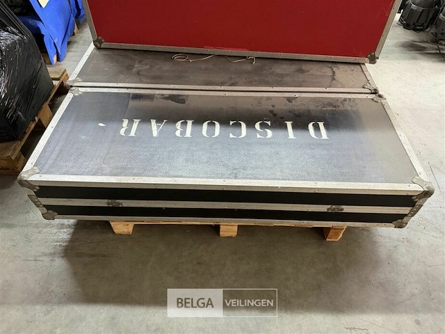 Flightcase leeg afm ± 147x57x27 - afbeelding 2 van  2