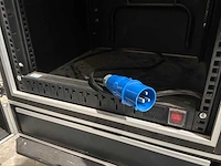 Flightcase met rack - afbeelding 4 van  8