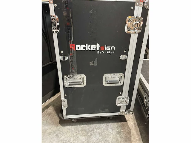 Flightcase met rack - afbeelding 6 van  8