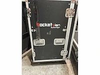 Flightcase met rack - afbeelding 6 van  8