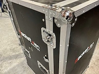 Flightcase met rack - afbeelding 7 van  8