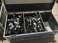 Flightcase met slingerlampen