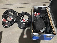 Flightcase met verlengkabel 400 v