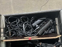 Flightcase met verlengkabels - afbeelding 2 van  6