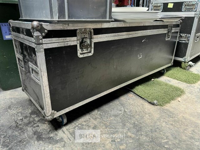 Flightcase op wielen l180cm - afbeelding 1 van  2