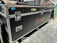 Flightcase op wielen l235cm - afbeelding 3 van  3
