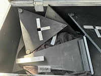 Flightcase op wielen met inhoud - afbeelding 3 van  5