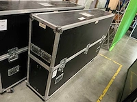 Flightcase voor schermen van 75 inch en groter - afbeelding 3 van  5