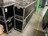 Flightcase voor schermen van 75 inch en groter - afbeelding 4 van  5