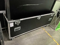 Flightcase voor schermen van 75 inch en groter