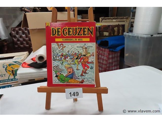 Flodderbes, de heks - afbeelding 1 van  2