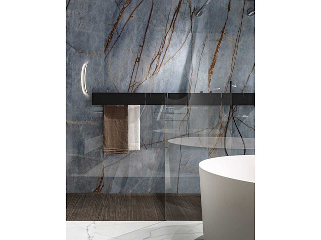Floor tile 43,2m2 azure glossy 60x120cm - afbeelding 3 van  13