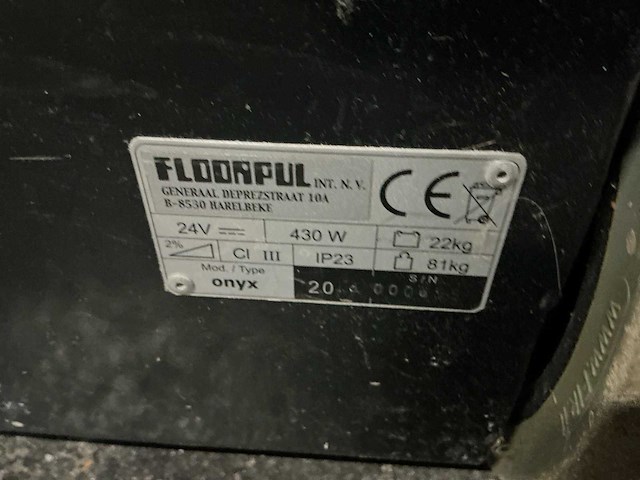 Floorpul onyx schrobzuigmachine - afbeelding 6 van  6