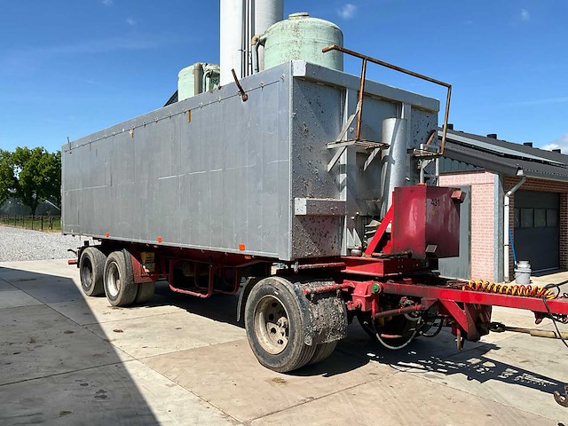 Floor's - 1986 - landbouw aanhanger kipper 3-asser ca. 35m3 - afbeelding 15 van  22