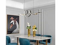 Flow led design armatuur zwart - afbeelding 4 van  8