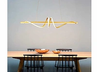 Flow led hanglamp goud - afbeelding 6 van  8