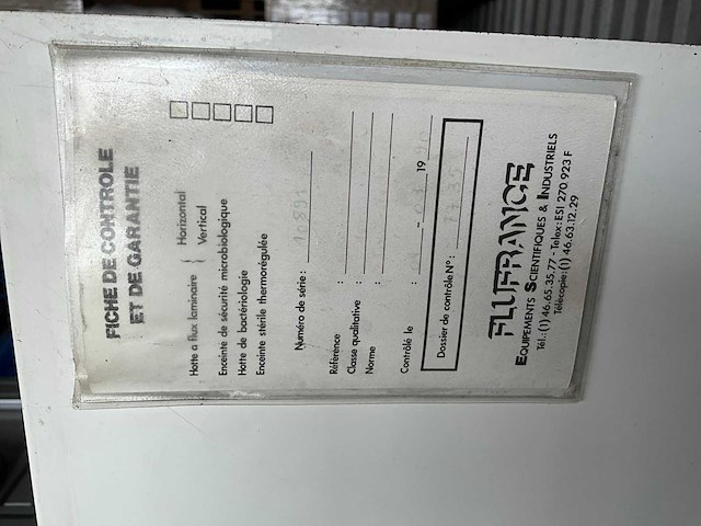Flufrance autoclave - afbeelding 7 van  8