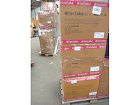 Fluwelen eetstoelen met boog - zandgoud (x6) - afbeelding 8 van  8