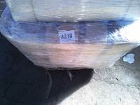 Fluwelen fauteuil - oker - afbeelding 3 van  3